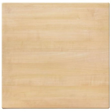 Maple Top Tobacco Sunburst - Source Contract SC-2601-402-MAP 24 x 24 x 1 in. Duratop Table Top, Maple