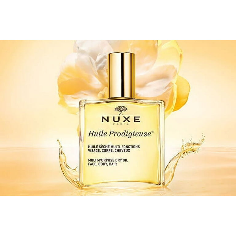NUXE Huile Prodigieuse - Face, 1.6 oz Addictive ml) Body - Scent Dry & fl Hair (50 Oil 