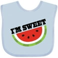 thumbnail image 3 of Inktastic I'm Sweet Watermelon Boys or Girls Baby Bib, 3 of 4