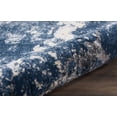 thumbnail image 6 of kathy ireland Home Heritage Abstract Beige/Blue 3'11" x 5'11" Area Rug, (4x6), 6 of 6