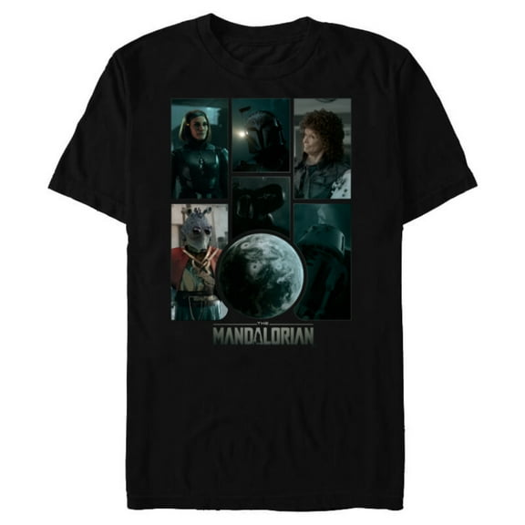 Star Wars The Mandalorian Season 3 Bo-Katan Peli Motto R5-D4 - Short Sleeve Blended T-Shirt for Adults - Customized-Black