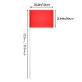 thumbnail image 5 of 20pcs Red Marking Flags for Lawn, Lawn Marking Landscape Flags, Yard Watering Flags, Non-Stick Irrig, 5 of 5