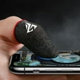 thumbnail image 3 of Gaming Finger Sleeves Anti slip Sweatproof Ultra thin Gloves Fingertip Cover for Mobile Game, 3 of 7