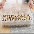 thumbnail image 7 of Taotanxi Transparent Dumpling Storage Container - Stackable Food Organizer Box for Kitchen & Refrigerator - Airtight Freshness Preservation Kitchenware, 7 of 7