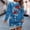 Blue, variant on BLTIBY Christmas Sweatshirts Dress for Women Trendy Oversized Xmas Printed Long Dresses Pullover Mini Dresses Blue XXL
