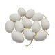 thumbnail image 1 of 12 piezas de huevos de Pascua DIY colgantes cestas rellenos decoración del árbol de Pascua para Blanco, 1 of 8