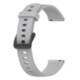 thumbnail image 1 of Soft Silicone Watchband Watch Strap Smart Bracelet Replacement Wristband Compatible For Realme Band2 gray, 1 of 4