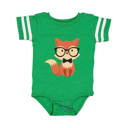 

Inktastic Cute Hipster Fox Gift Baby Boy or Baby Girl Bodysuit