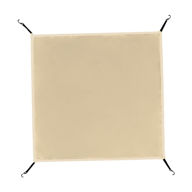 Cubierta de carpa tipo domo, carpa de playa, cubierta de sombra, toldo, carpa, lona, protección solar, plegable Beige 56x56cm