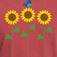 thumbnail image 3 of CafePress - Sunflower Garden Bird Men's Comfort Colors® T Shir - Mens Comfort Colors Shirt, 3 of 5