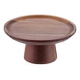 thumbnail image 2 of Soporte de madera para tartas, plato de exhibición de postres, pedestal alto de madera para postres y tartas de mesa. S, 2 of 9