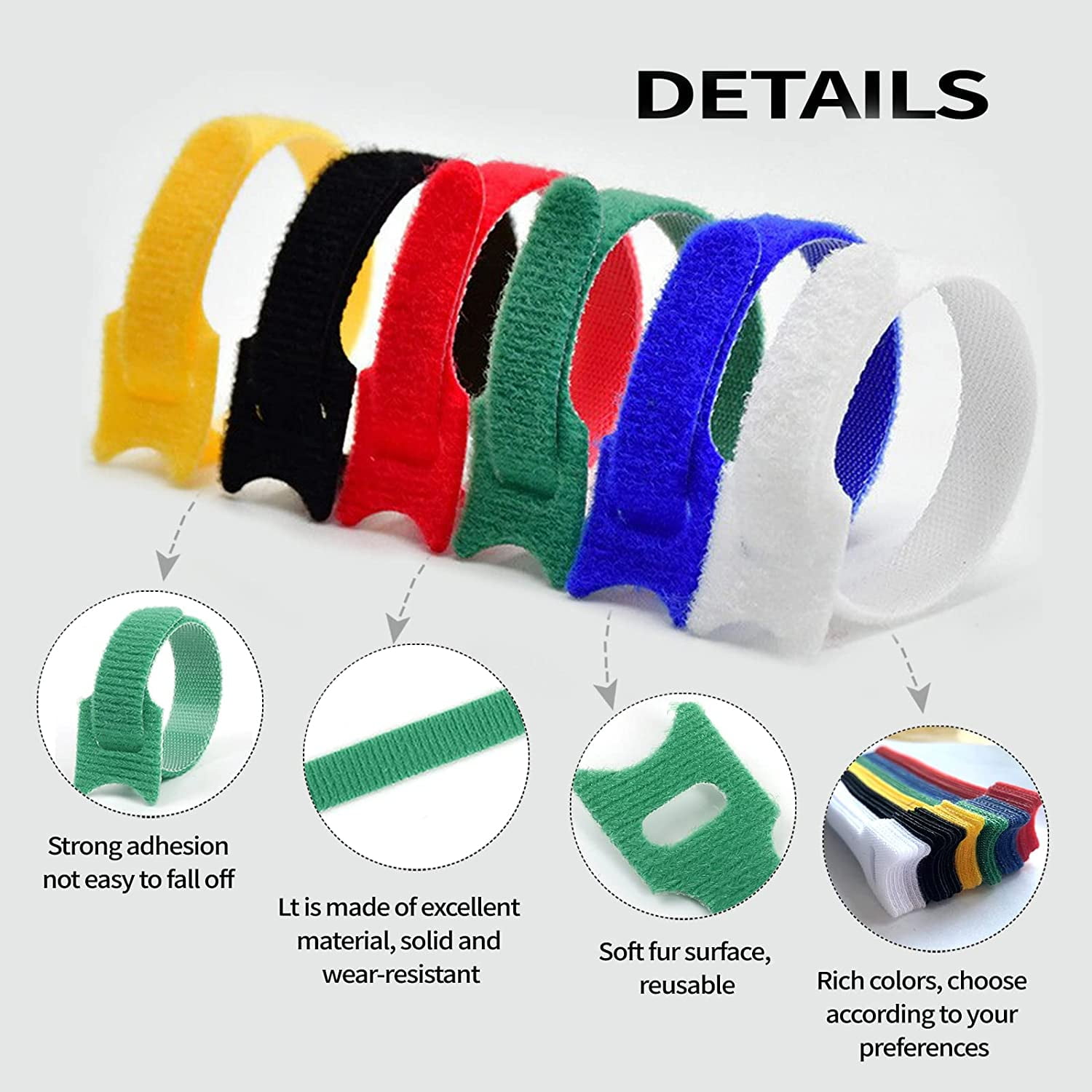 19mm Velcro Roll  Professional cable tie solutions for high-speed