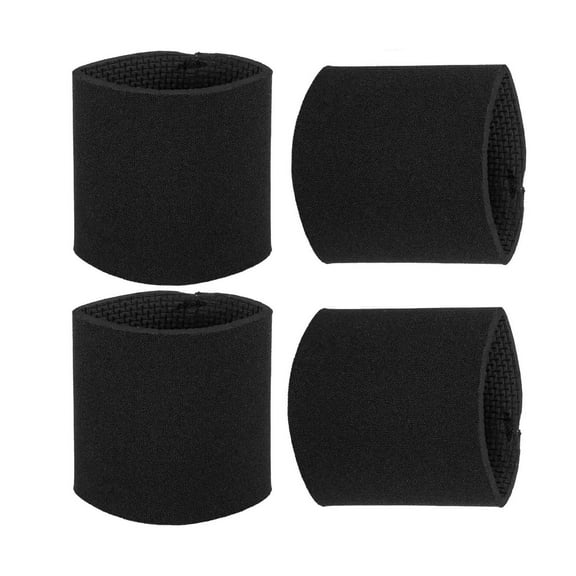 APPLAYERR Black Silicone Door Handle Cover, Ideal for Preventing Static Electricity & Enhancing Grip Comfort