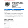 thumbnail image 2 of Water Pump - Compatible with 2003 - 2011 Honda Civic 1.3L 4-Cylinder FULL HYBRID EV-GAS FHEV 2004 2005 2006 2007 2008 2009 2010, 2 of 2