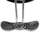 thumbnail image 5 of Silla Barberia Negra Lisa Nanofort Estetica Salon Belleza, 5 of 9