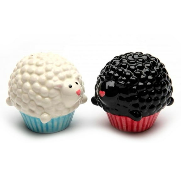 Cupcake Sheep  Salt & Pepper Shaker