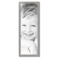 thumbnail image 2 of ArtToFrames 14" x 41" Classic Silver Picture Frame, 14x41 inch Silver Wood Poster Frame (WOM-4926), 2 of 7