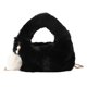 thumbnail image 1 of Bolso cruzado con cadenas para mujer, Bolso pequeño a la moda, Bolso de mano femenino de Color sólido, 1 of 9