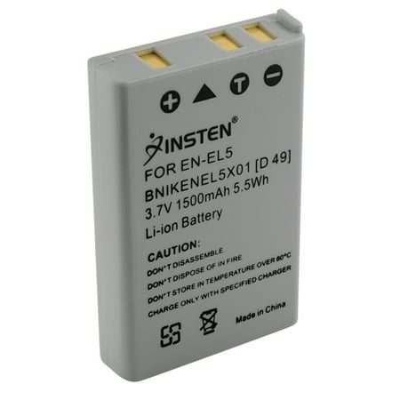 Insten 2 Pack EN EL5 Replacement Battery for Nikon CoolPix P90 Insten 2 Pack EN EL5 Replacement Battery for Nikon CoolPix P90