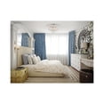thumbnail image 2 of Century 9 light Chrome Flush Mount Clear Royal Cut Crystal, 2 of 10