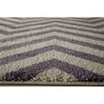 thumbnail image 2 of Rugs America 24262 2 ft. 3 in. x 7 ft. 10 in. Hudson Lavender Chevron Runner Area Rug, 2 of 2
