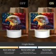 thumbnail image 3 of Fotbe Geometric American Bald Eagle Pattern Acrylic Night Light Gift with 3 Color ModesTouch-Sensitive LED Lamp Perfect Gift for Mother's Day, Birthday, or Christmas, 3 of 9