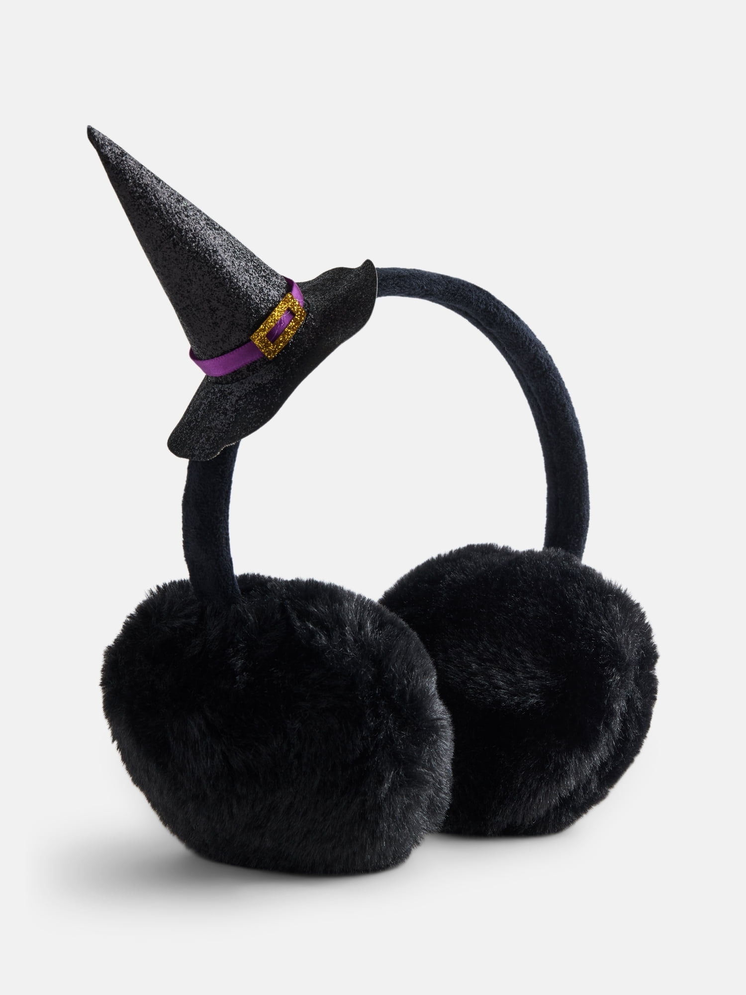 Halloween Women’s Bat Earmuffs from Way to Celebrate, Black