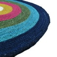 thumbnail image 4 of Gypsie Blu Hand Woven Natural Braided Jute Area Rug Multicolor Round Indoor Decorative Area Runner Online, 4 of 6