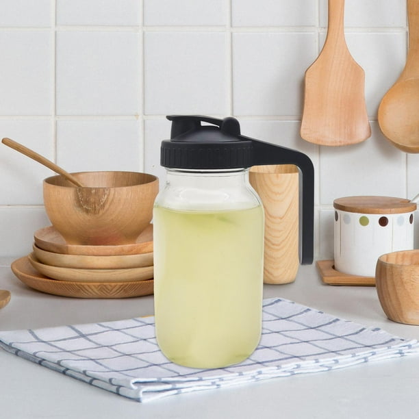 Wide Mouth Jar Lid ,Storage Canning Jars Lids ,with Handle ,Pouring