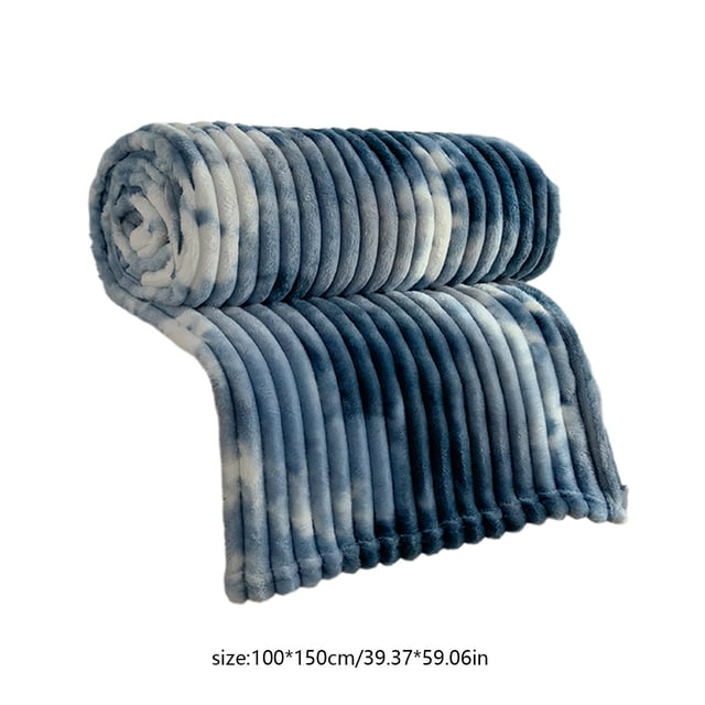 100x150cm Blanket Blue Velvet Blanket Nap Blanket Velvet Cover Blanket Conditioning Blanket Winter Thick Velvet Blanket
