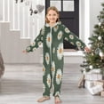 thumbnail image 6 of Vzayyk 4T-14Y Size Aviliable Cozy One-Piece Footless Sleeper Pajama White Daisies, 6 of 8