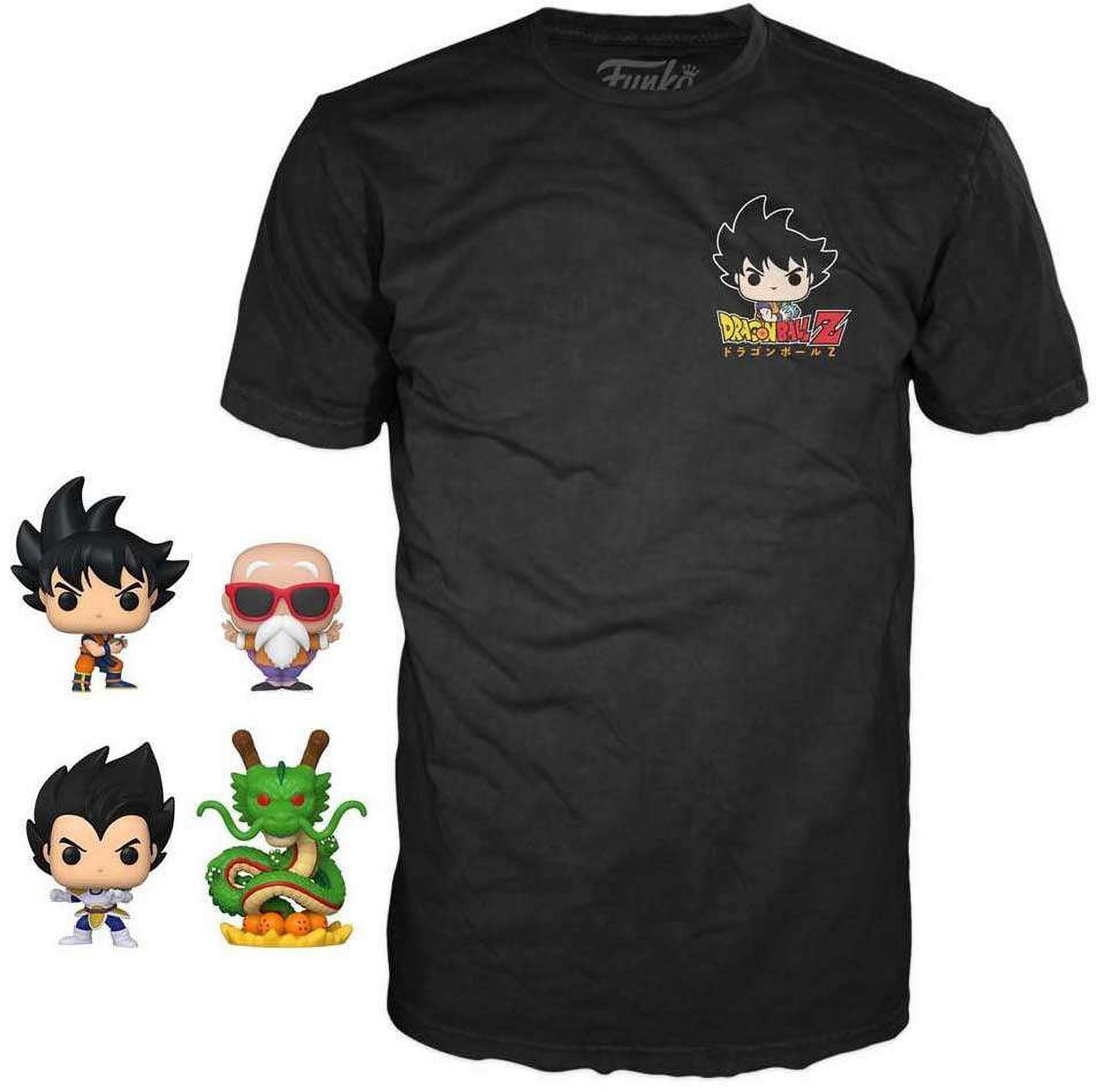 Funko Pocket POP! and Tee: Dragon Ball Z 4 Pack Size Small GameStop  Exclusive - Walmart.com