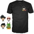 thumbnail image 4 of Funko Pocket POP! and Tee: Dragon Ball Z 4 Pack Size Small GameStop Exclusive, 4 of 4