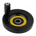 thumbnail image 2 of Lathe Milling Hand Wheel, 1 Pcs Black  Lathe Milling Machine Rear Ripple Hand Wheel With Removable Revolving, Hardware Hand Wheels, 2 of 8