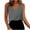 Gray, variant on Fanxing Black Womens Tank Tops V Neck Basic Shirts 2xl Comfort Cotton Sleeveless T Shirts （Women's S-2XL)