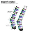 thumbnail image 3 of Saiise Mario Cc Funny Socks Men Women Boys Kids Adults Novelty Graphic Crew Tube Socks Crazy Design Casual Dress Socks for Sports,Running,Travel, 3 of 7