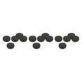 thumbnail image 3 of Transemion 5pcs Empty Aluminum Jars Cosmetic Screw Balm Lip Lid Cans Containers Black 60ml 3Set, 3 of 6