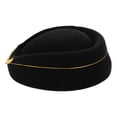 thumbnail image 3 of Boina de azafata, gorro de azafata, gorra de azafata, boina de uniforme para mujer, gorro de azafata, gorro de azafata, 3 of 8