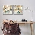 thumbnail image 3 of Stupell Industries Abstract Beige Flowers Botanical & Floral Painting Gray Framed Art Print Wall Art, 17 x 17, Set of 2, 3 of 10