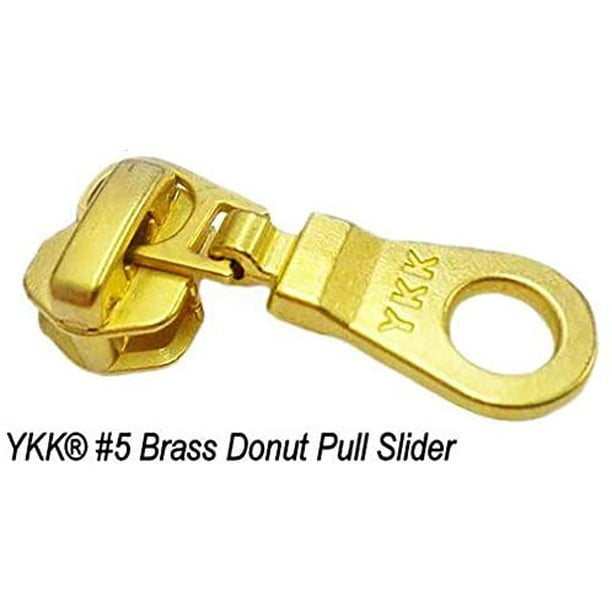 Zipper Repair Kit Solution YKK 5 Zipper Heads Sliders with Pulls 5