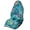 Blue-green Flower, variant on XYZCANDO US Flag Terry Cloth Car Seat Covers Machine Washable, Suitable for Van Truck Seat Front Seats, Car Seat Towel Cover, for Cars Trucks
