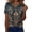 #613Beige, variant on Womens Floral Short Sleeve V Neck T Shirts Summer Tops Basic Tees Casual Blouses Trendy Fashion Clothes