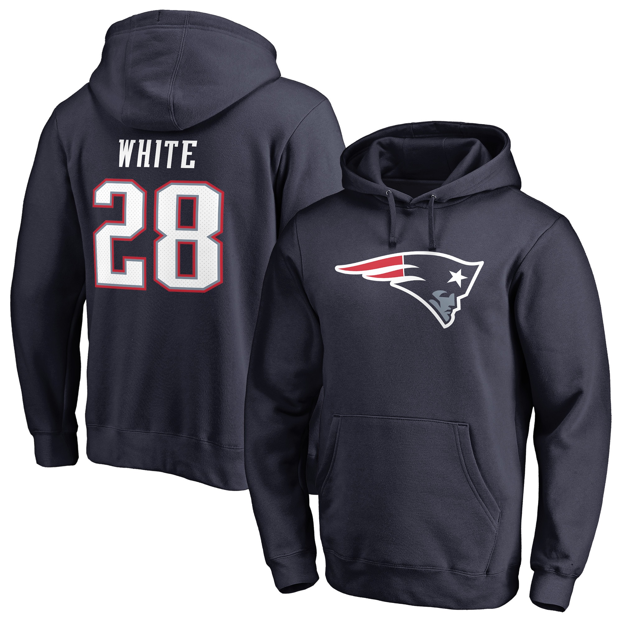 white patriots hoodie