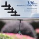 thumbnail image 4 of Drip Irrigation Barbed Connectors, Universal Barbed Tee Fittings 100Pcs, Fits 1/4 inch Drip Tubing (, 4 of 5