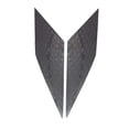 thumbnail image 3 of funtasica 2 Pieces Rear Spoiler Wing Side Window Covers Decor Decals Car Styling for Atto Carbon Fiber, 3 of 9