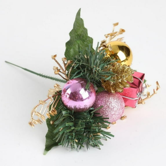 Jandel Christmas Artificial Flowers Ornament Pine Cone Bouquet For Home Wedding New Year Decoration Fake Plants Artificial Flowers