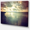 thumbnail image 2 of Dark Seascape with Cloudy Sky, 2 of 3