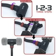 Dumbbell to Barbell Converter with Kettle Grip Training Handle for