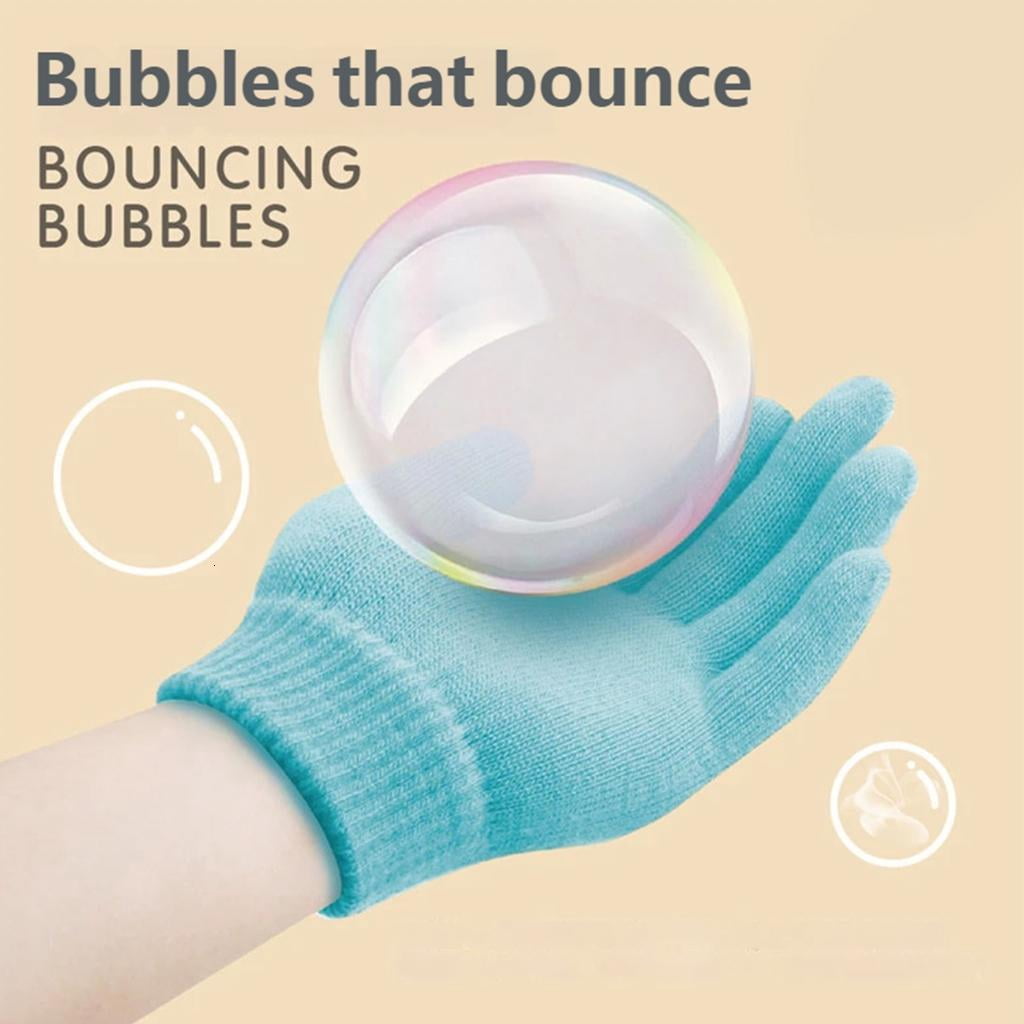 Fog Bubble Machine Rechargeable Automatic Electric Bubble Wand Producing Accessory Set for