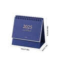 thumbnail image 3 of up to 60% Off WIZUTIZ 2025 Mini Desk Calendar Mini Standing Calendar 2025 Flip Calendar For Desk 2025 Standing Flip Desktop Calendar Desk Calendar Planner Office Calendar For Blue, 3 of 5